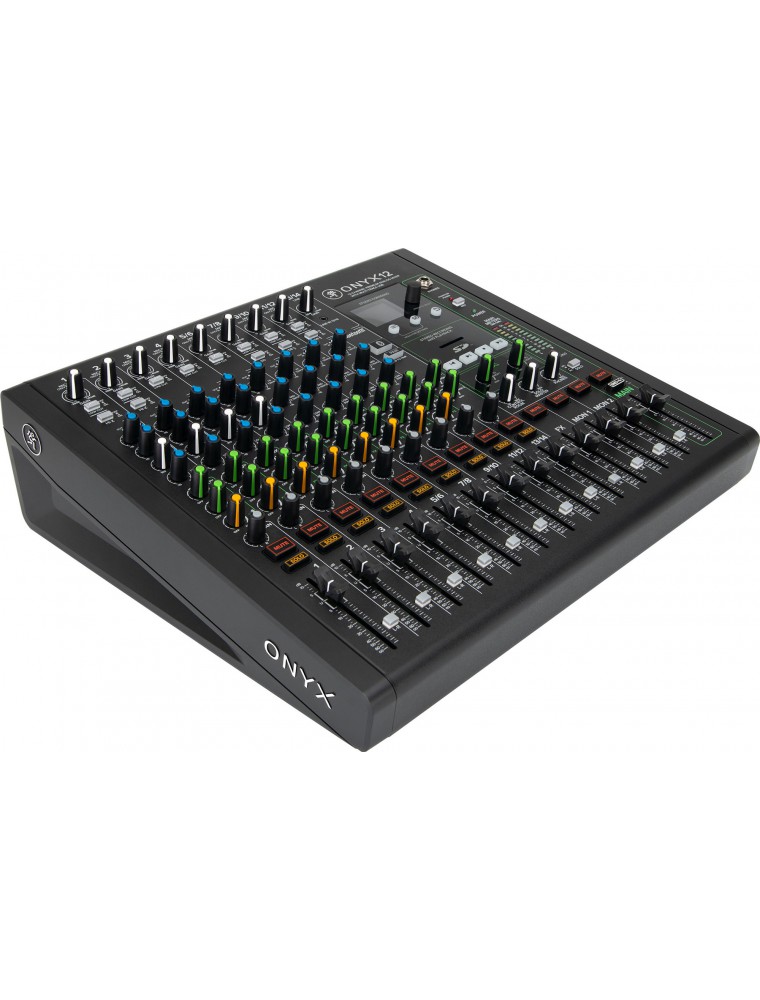 MACKIE ONYX 12 12 Channel Analog Mixer With Multi Track USB